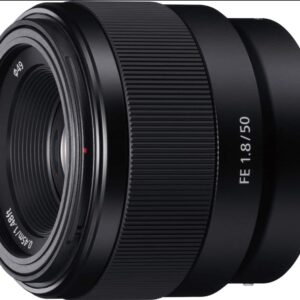 sony fe 50mm f/1.8 – objectif standard compact et abordable